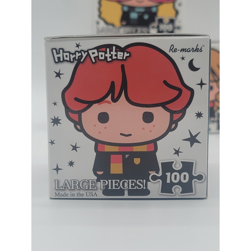 Harry Potter Puzzle Lot 5 Set 100 Piece Large Pieces Kids Re-marks Sealed - Picture 4 of 8